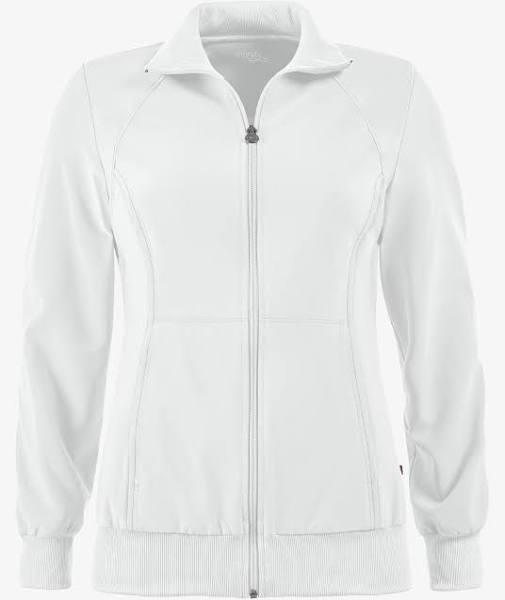 Cherokee Infinity Scrubs Warm-Up Scrub Jacket - M - White