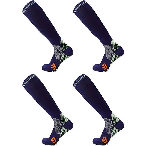 Compression Socks (2/3 Pair) for Men and Women 20-30 mmHg Compression Stockings Circulation for Cycling Running