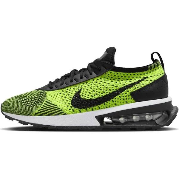 Nike Women's Air Max Flyknit Racer Volt/Black - Size 8