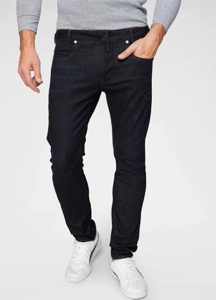 G-Star Raw D-Staq 5-Pocket Slim Jeans Dark Blue Men Size 33-30