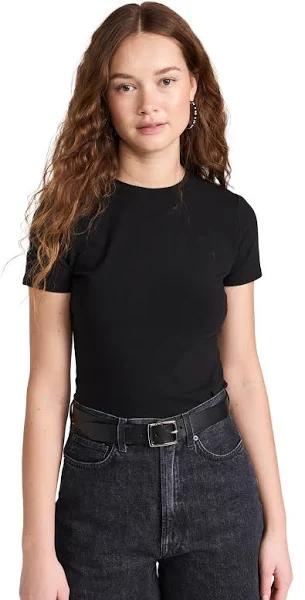 Good American Baby T-Shirt | Black | Size 6 | Shopbop