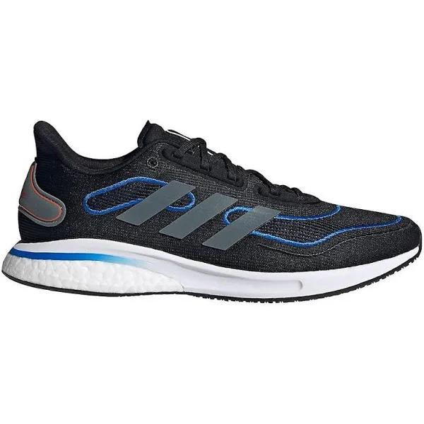 adidas-Supernova Shoes-Men-Core Black / Blue Oxide / Football Blue-9.5