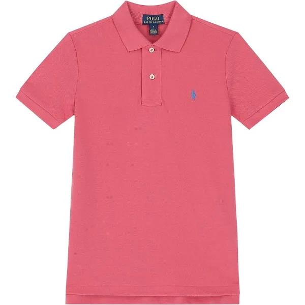 Ralph Lauren-Boys Red Logo Polo Shirt