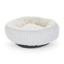 All Day Stripe Round Dog Basket Grey S-60x50x190cm