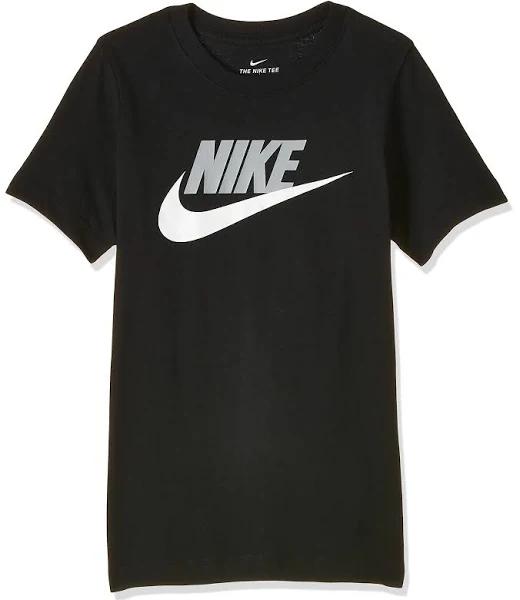 Nike Boys Sportswear Icon Futura Tee Black XL XL