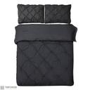 Giselle Bedding Super King Quilt Cover Set - Black