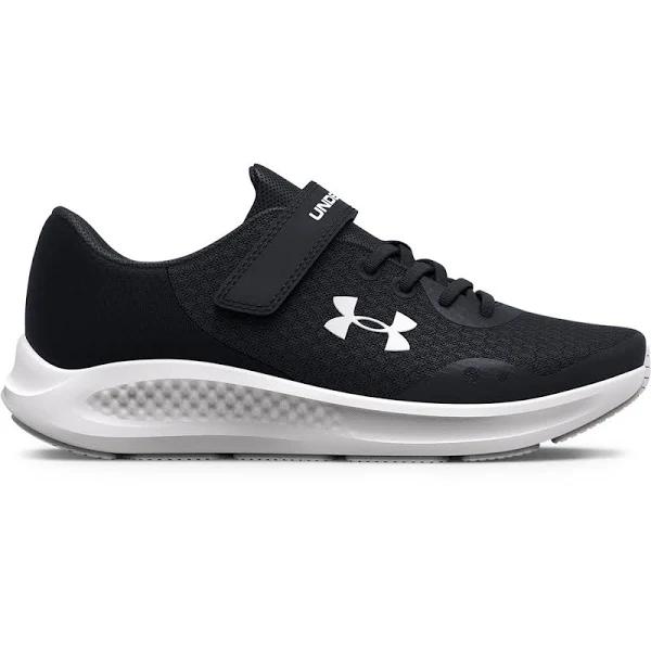 Under Armour Boys' Pre-School Pursuit 3 AC Running Shoes Black 3