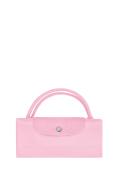 Longchamp Le Pliage S Green Canvas Travel Bag in Pink