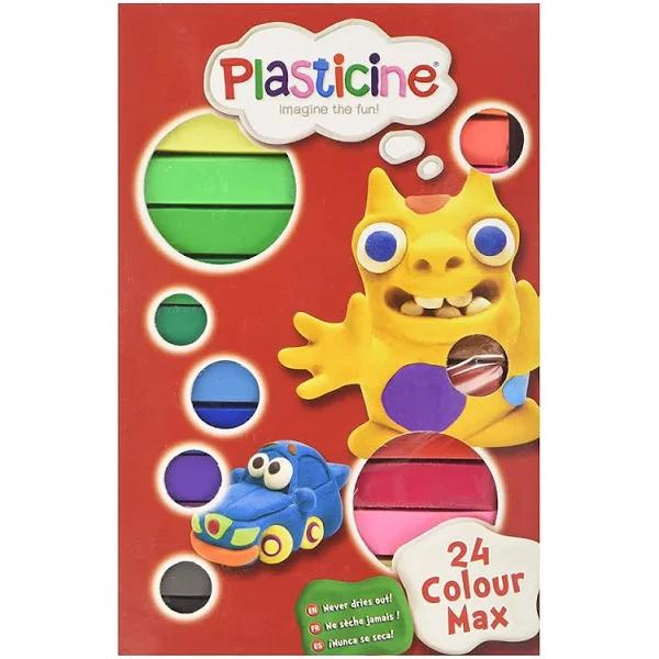 Plasticine 24 Colour Max