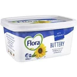 Flora Margarine Spread Buttery 500g