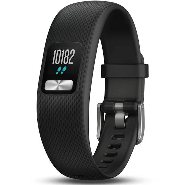 GARMIN Vivofit 4 Black Small/Medium with Bonus White Band (010-01847-04)