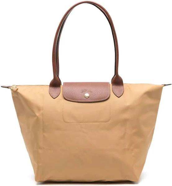 Longchamp - Large Le Pliage Original Tote Bag - Women - Polyamide/Calf Leather - One Size - Yellow