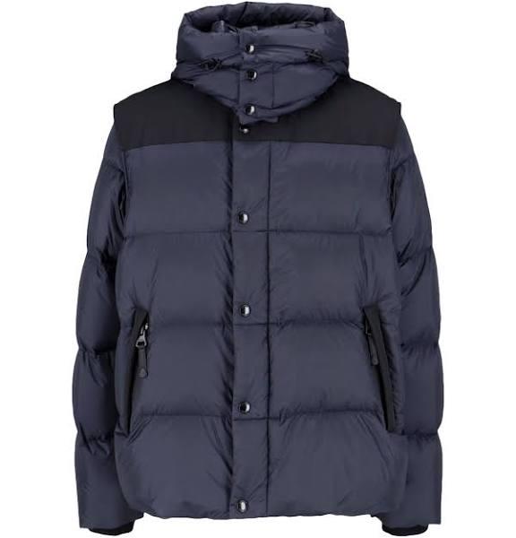 Burberry Detachable Sleeve Hooded Puffer Jacket , Size: XL