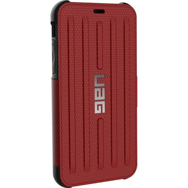 UAG Metropolis Card Folio Case For iPhone XS/X - Magma