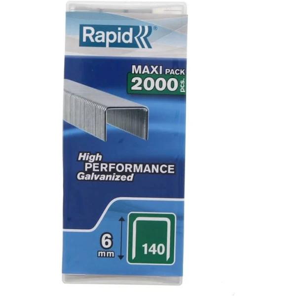 Rapid Staples 140/6mm Box 2000