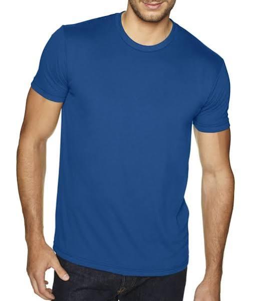 Next Level 6410 Men's Sueded Tee - Cool Blue, XS