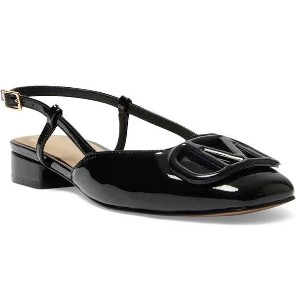 Marcs Women Jasmine Flat in Black Patent, Size 40 EU