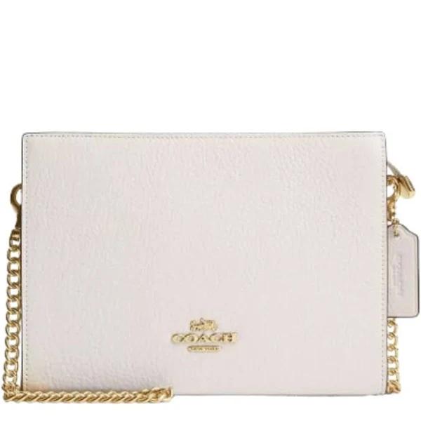 Coach Slim Crossbody in Gold/Chalk | Stylish & Functional Bag