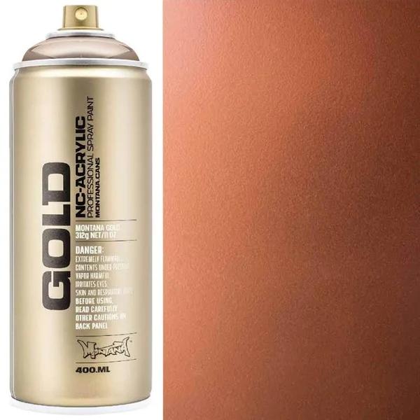 Montana Gold Spray Paint 400ml Copperchrome