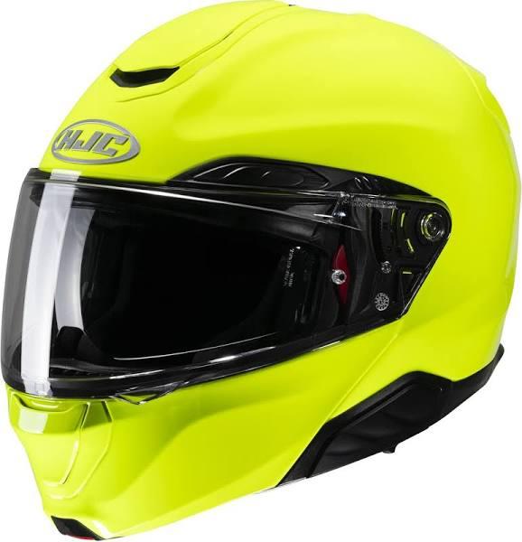 HJC RPHA 91 Fluorescent Yellow Fluorescent Green Modular Helmet Size S