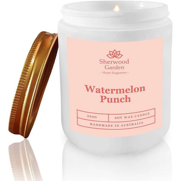 Sherwood Garden Home Fragrances Soy Candle 200g - Watermelon Punch