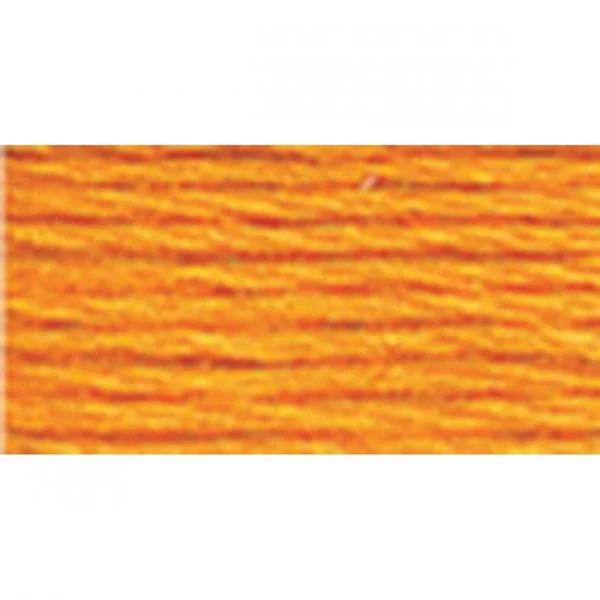 DMC Pearl Cotton Ball Size 8 87yd Medium Tangerine