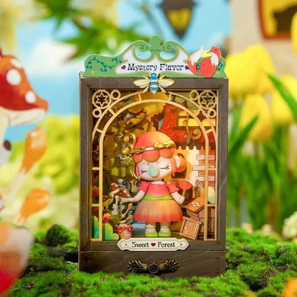 Buy Rolife Dollhouse DIY Miniature Secret Garden Box Theater With Light 4 Styles 026 With Figuredoll