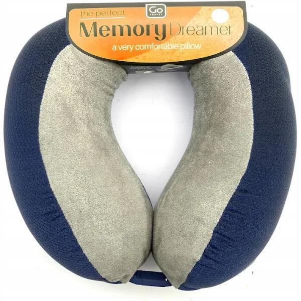 Go-Travel Memory Dreamer Travel Pillow, Assorted