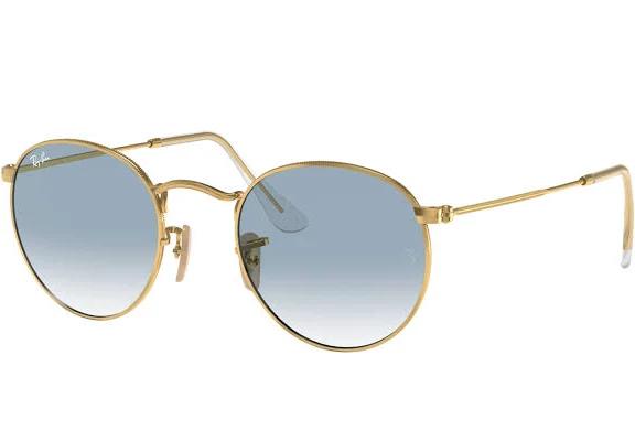 Ray-Ban - Round Sunglasses, Gold