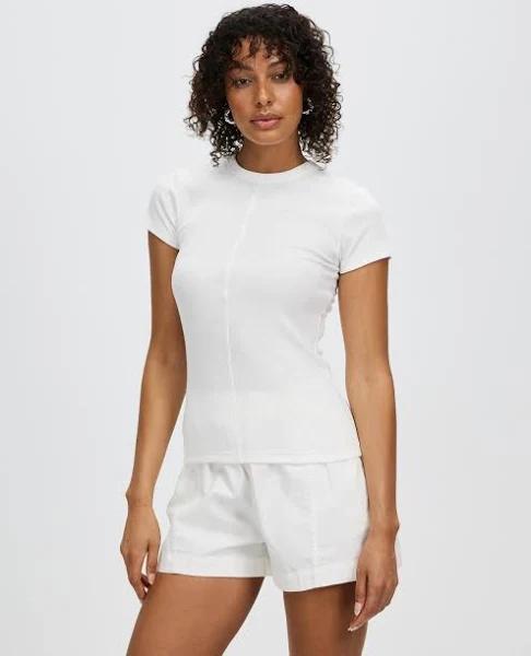 Assembly Label Renn Organic Rib Tee - White 8