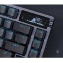 Asus - ROG M71 Azoth 75 TKL Bluetooth and RF Wireless Blue Switch Mechanical Gaming Keyboard - Gunmetal - ROGAZOTHNXBLCAP - 195553876070