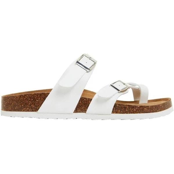 Ravella Smooth Sandals Deva White 11