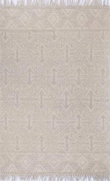 Diego Tribal Brown Wool Rug 240x340cm