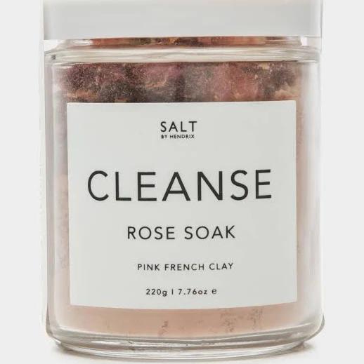 Salt by Hendrix Cleanse Rose Soak