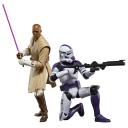 Star Wars - The Clone Wars - The Black Series MACE Windu & 187th Legion Clone Trooper Action Figure