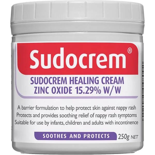 Sudocrem - Healing Cream | Soothes & Protects Against Nappy Rash | 250g