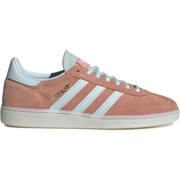 adidas-Handball Spezial Shoes-Men-Wonder Clay / Almost Blue / Crystal White-M 6.5 / W 7.5