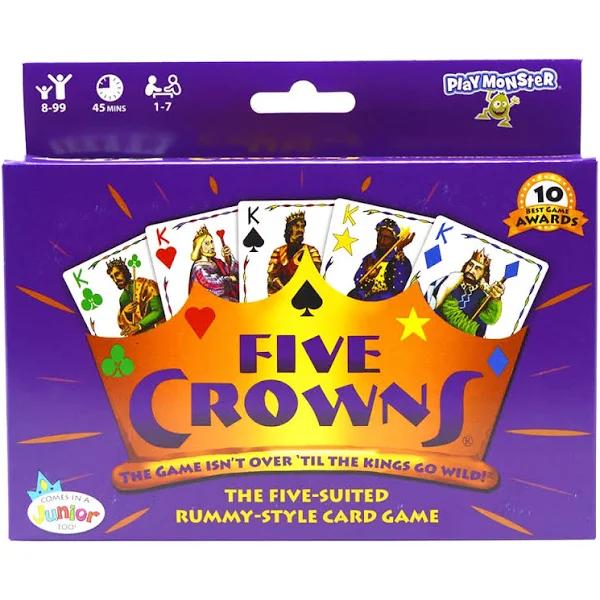 Set Enterprises Five Crowns Card Game, Purple (4001)