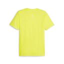 Run Favourite Men's Heather Running T-Shirt in Yellow Burst Heather, Size Large, Polyester by Puma