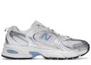 New Balance 530 White Carolina Blue