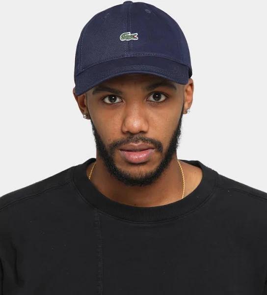 Lacoste Centre Croc Cotton Cap navy/blue