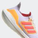 Adidas Ultraboost 22 'White Flash Orange' Sneakers | Women's Size 9.5