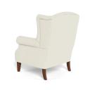 Classic Wing Fabric Armchair White by Freedom