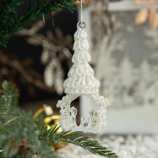 Glass House Ornament