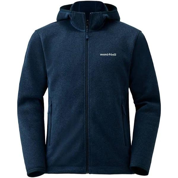 Montbell Mens Climaplus Knit Parka Dark Navy / S