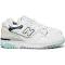 New Balance Men's 550 Casual Shoes in White/White Size 11.0 | Leather