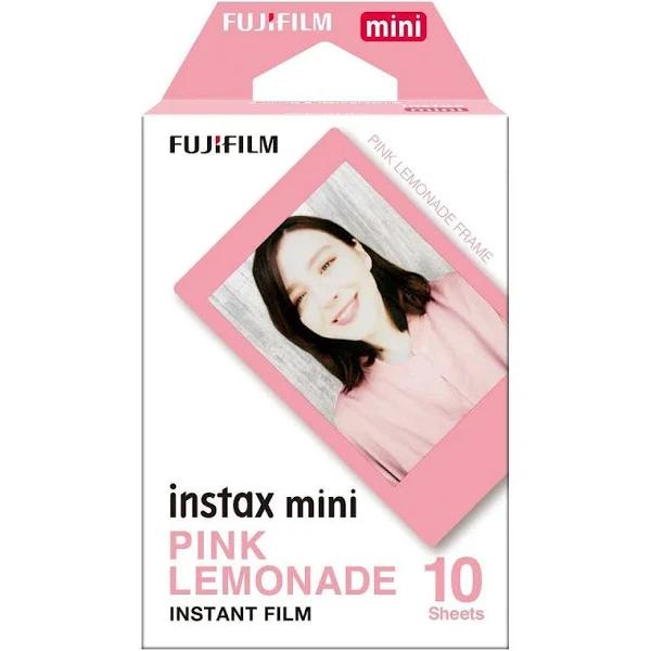 Fujifilm Instax Mini Pink Lemonade Film 10 Pack (Triple Pack)