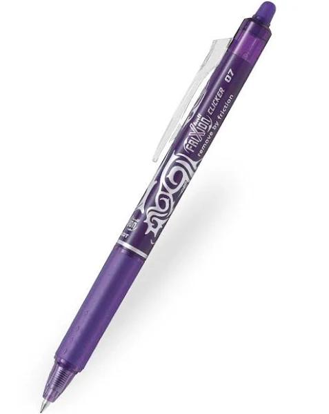 Pilot Frixion Clicker Erasable Ballpoint Pen - Violet