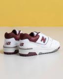 New Balance 550 White Burgundy Blue