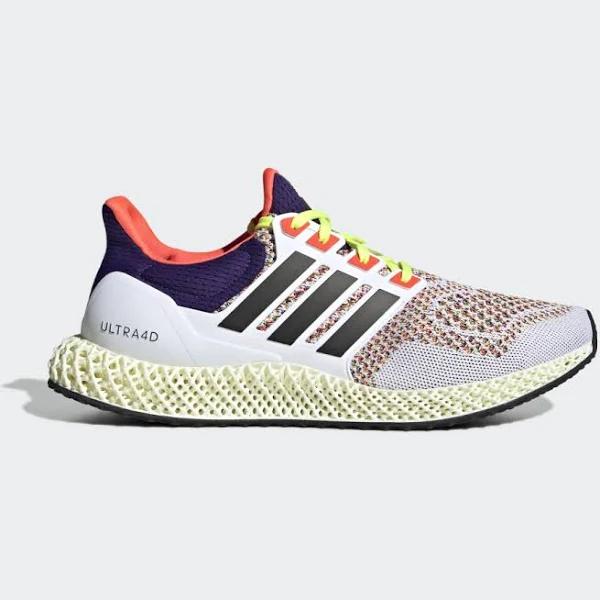 Adidas Ultra 4D 'White Solar Red' Sneakers | Men's Size 12